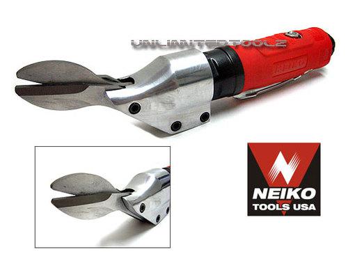 In-line air scissors shear cuts 16 gauge aluminum steel automotive repair diy hd