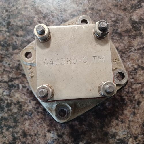 TCM CONTINENTAL O200 C90 VACUUM PUMP ADAPTER 625935 642267 w/COVER PLATE 640380, US $275.00, image 2