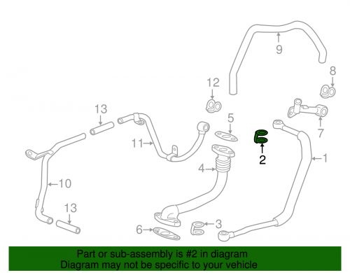 Genuine GM Turbocharger Oil Feed Pipe Gasket 97331137, US $11.87, image 3