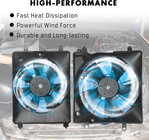 Radiator Cooling Fan Assembly for 2012-2015 Honda Civic 2013-2017 Acura ILX, US $78.99, image 4