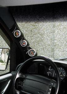 Autometer-1992-2002 ford e-series van triple gauge pillar 17316