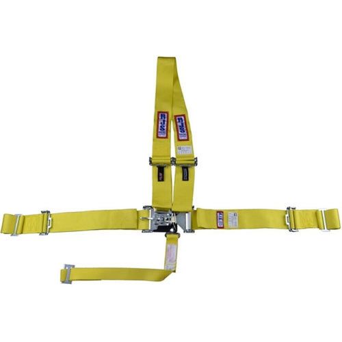 R.J.S. Safety Equipment 1154406 5-Point Latch and Link Racing Harness Yellow, US $84.69, image 2