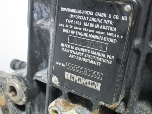 GOOD SEA DOO 2004-2005 RXP RXT GTX LTD 215 SUPERCHARGED 4 TEC FRESHWATER ENGINE, US $2,429.99, image 4