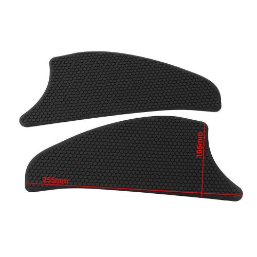 Black Side Tank Pads Traction Grips Protector For 2015-2019 Kawasaki VERSYS 1000, US $19.12, image 5