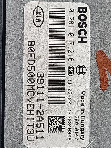 Kia Pro Ceed 4 Hatchback 3 Door 2010-2012 Ecu (engine) 39111-2A511 N7, US $, image 11