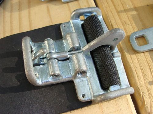 SafeQuip black 3" latch link lock 4 point racing belts harness bolt in FEB 2002, US $35.00, image 3