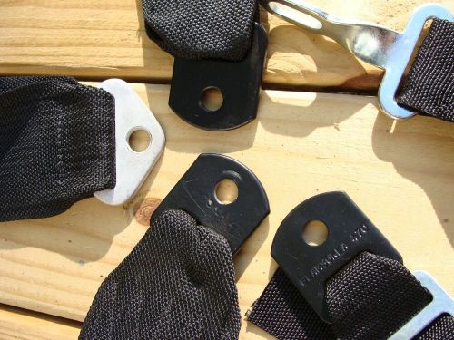 SafeQuip black 3" latch link lock 4 point racing belts harness bolt in FEB 2002, US $35.00, image 6