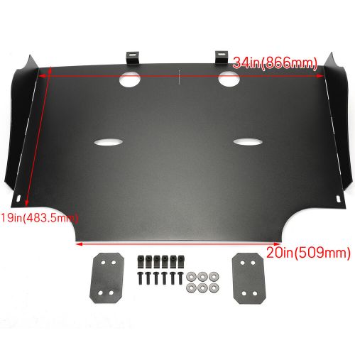 New Lower (Rear) Skid Plate Fits 15-22 18 24 Ford F-150 2.7L 3.5L Ecoboost-Steel, US $180.29, image 11