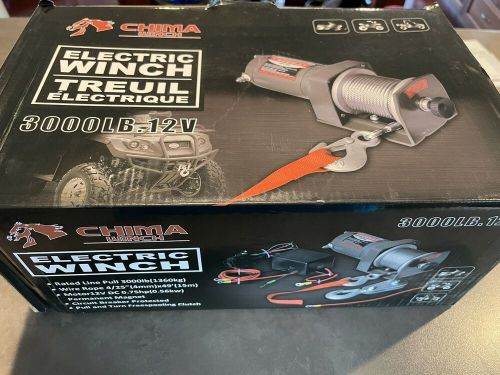 New Electric 12V 3000LB 49’ Cable Winch Kit ATV/UTV Recovery Towing Kit, C $125.00, image 3