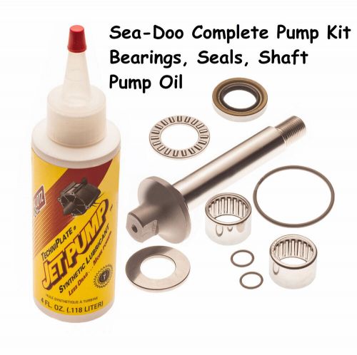 Sea Doo Complete Pump Rebuild Kit Shaft, Bearings And Oil 717 720 GTI SPX XP, US $95.95, image 2
