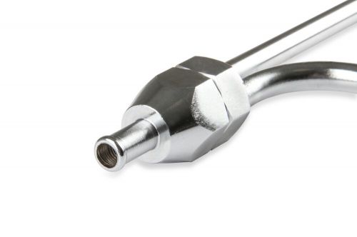 Mr. Gasket 1552 Mr. Gasket Fuel Line - 3/8 Inch Dual Inlet - Chrome, US $36.95, image 5
