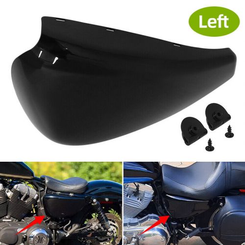 Left Battery Side Cover For Harley Sportster XL 883 1200 XL1200C Custom 04-13, US $22.99, image 18