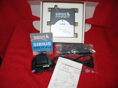 Subaru legacy outback sirius satellite radio unit