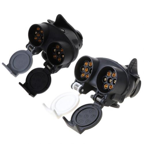 Trailer Plug Socket Adapter Connector Towing Car 13 Pin Plug to 7 pin, C $20.52, image 4