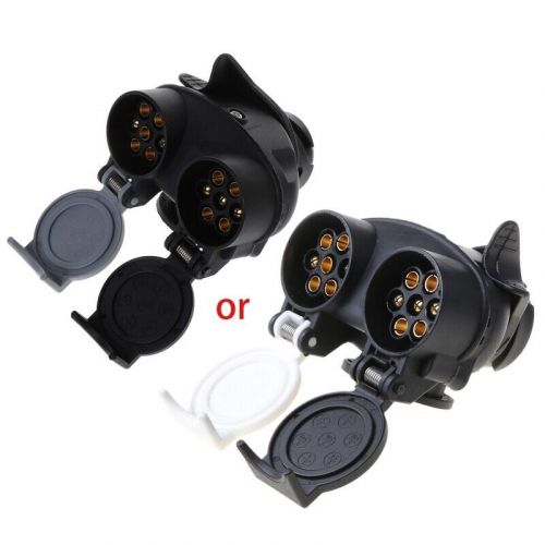 Trailer Plug Socket Adapter Connector Towing Car 13 Pin Plug to 7 pin, C $20.52, image 8
