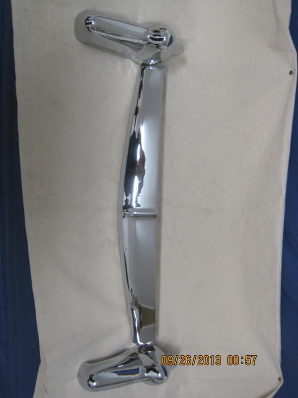 1954 chevrolet rear bumper guards and accessory bar over rider  - original 