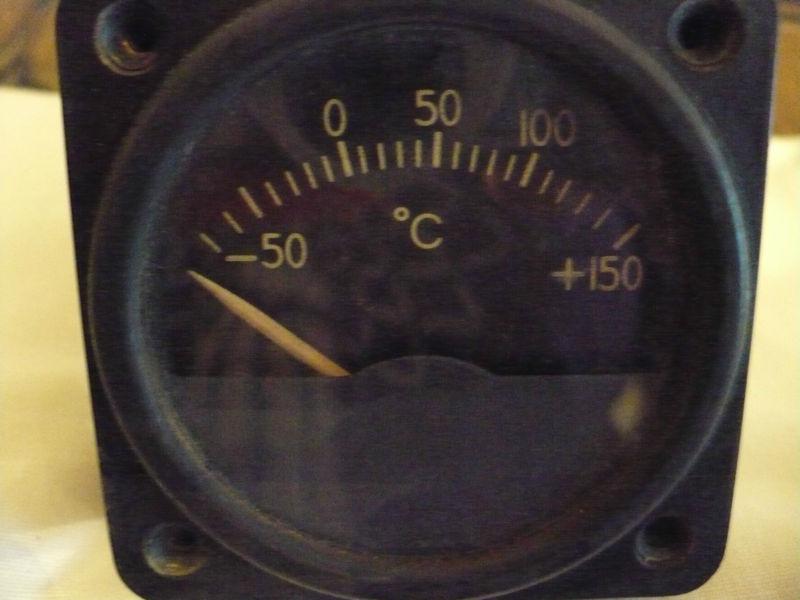  aircraft  temperature gauge, an5790-6 for 2 1/8 inch opening