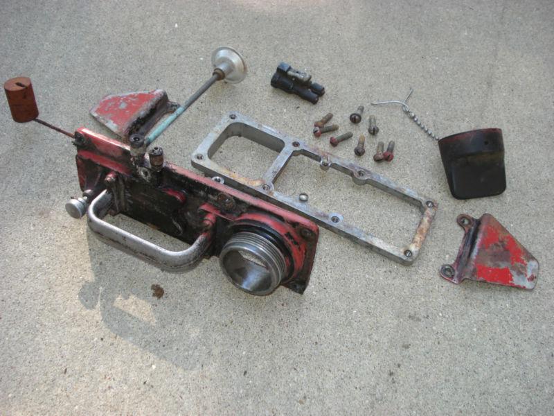 Sell VINTAGE outboard 5 GALLON METAL GAS tank parts in East Dubuque