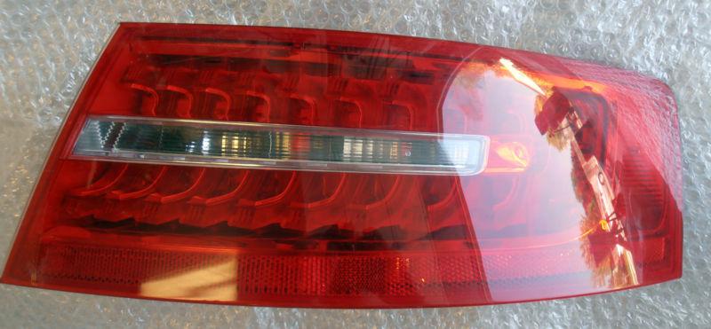 Oem genuine 09 10 11 audi a6 left outer taillight assembly 4f5 945 096 k used 