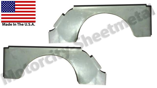 1968-83 jeep cj-5 quarter panel  w/ tail light panel pair !