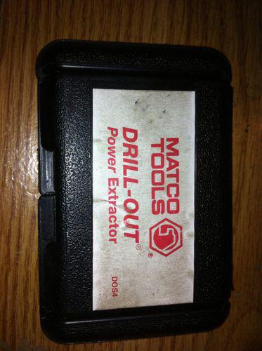 Matco tools drill out power extractor