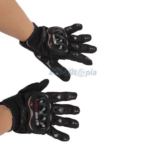 New bike motorcycle riding racing full fingers protective gloves black xl