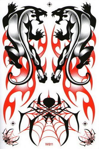 Aceg#t98 black tiger sticker decal motorcycle car racing motocross dragon eagle