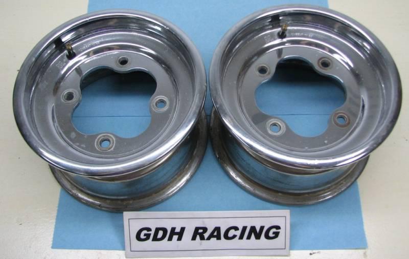300ex 400ex 450r stock chromed front rim set 450 er