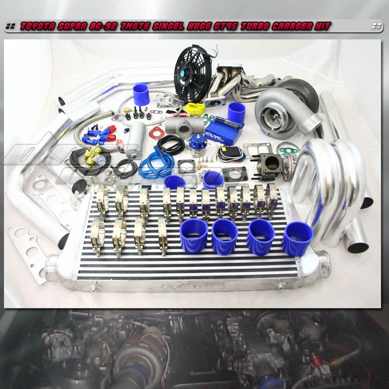 Gt45 7mgte huge turbocharger/turbo kit supra soarer mk