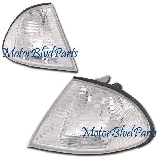 Sell 9901 BMW E46 4DR CLEAR CORNER/SIGNAL LIGHTS LAMPS PAIR in Ontario