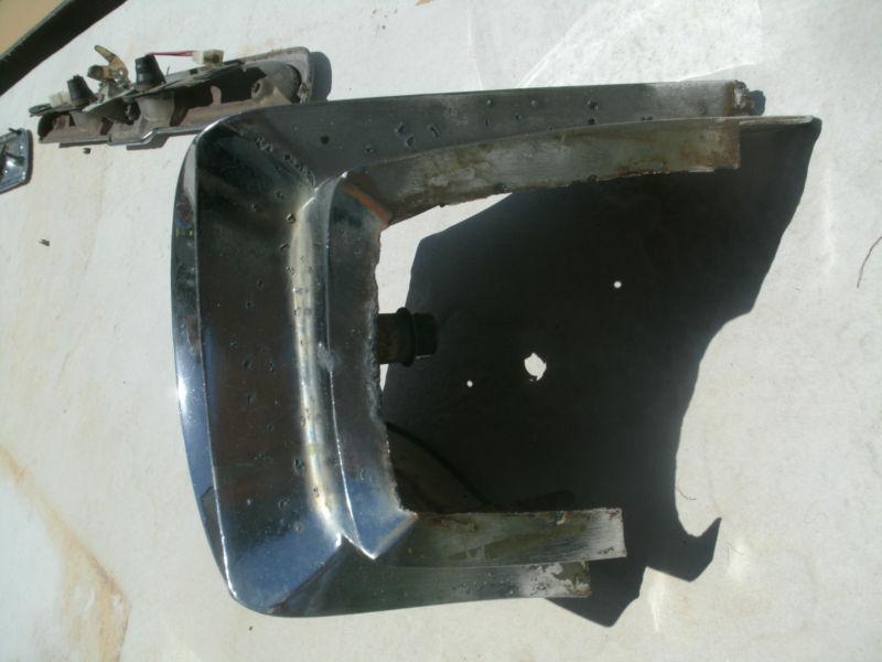 1957 57 Chevrolet Chevy Tail Light Housing Bezel Passenger Side RH Chrome OEM , US $14.99, image 5
