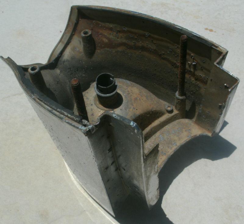 1957 57 Chevrolet Chevy Tail Light Housing Bezel Passenger Side RH Chrome OEM , US $14.99, image 6