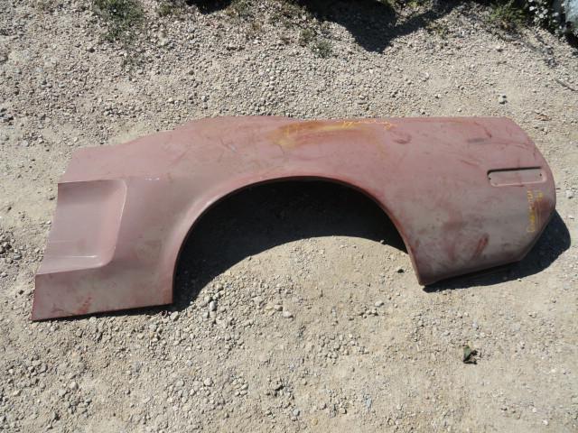 1968 ford mustang rear quarter panel left hand nos - original 