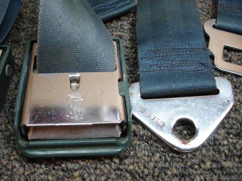 1964 1965 1966 Ford Mustang GT Seatbelt Seat Belts Standard Interior Original , US $19.65, image 7