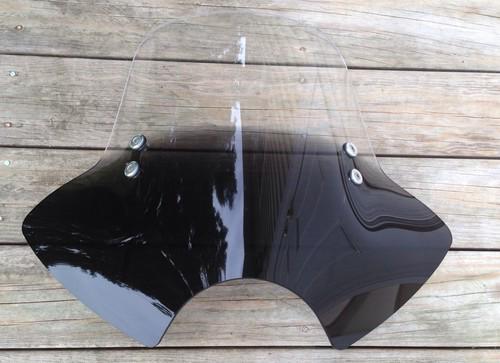 Memphis shades gradient black demon windshield-part # mem2211