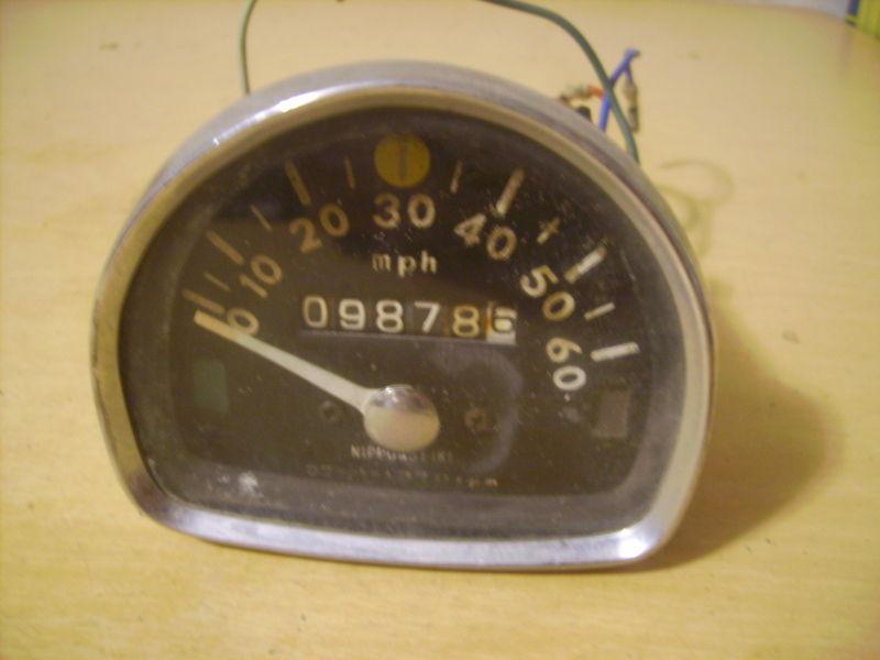 1968 ct90 ct200 honda trail 90 ct 90 speedometer 9878.6 miles