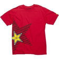 New one industries rockstar gravity tshirt red large