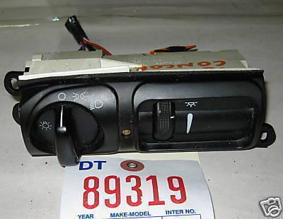 Chrysler 96 concorde headlight/panel dimmer switch 1996