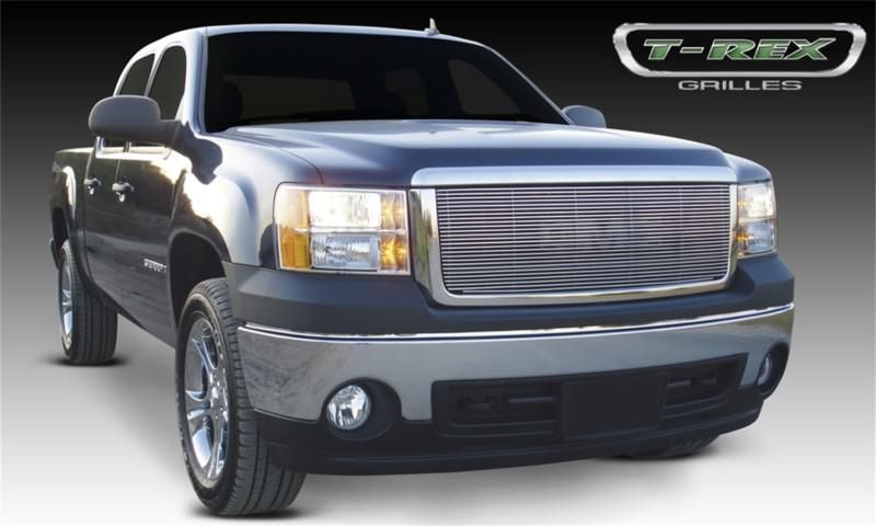 T-rex grilles 20205 billet bolt-on grille overlay and insert 07-12 sierra 1500