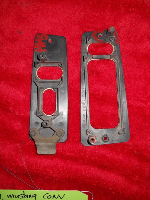 CONV CONVERTIBLE DOOR ARMREST WINDOW LOCK BUTTON SWITCH BEZEL TRIM SET OEM LOOK, US $30.00, image 3