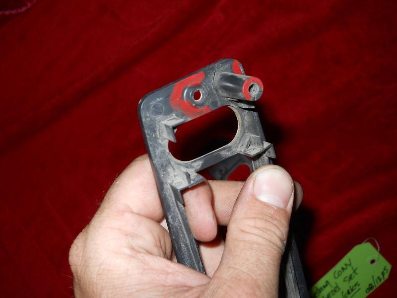 CONV CONVERTIBLE DOOR ARMREST WINDOW LOCK BUTTON SWITCH BEZEL TRIM SET OEM LOOK, US $30.00, image 4