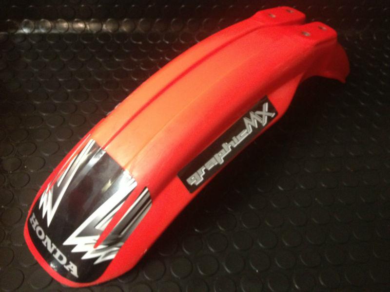 1997 96-07 honda cr 80 cr80 cr85 cr 85 front fender mud flap