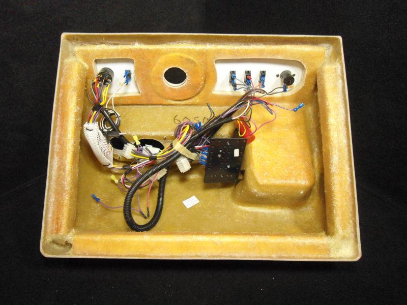FIBERGLASS FISHER PONTOON BOAT STEERING CONSOLE GAUGE DASH PANEL 5, US $144.60, image 5