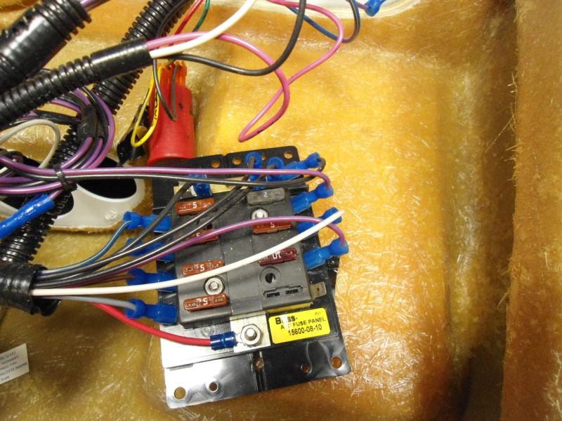 FIBERGLASS FISHER PONTOON BOAT STEERING CONSOLE GAUGE DASH PANEL 5, US $144.60, image 6