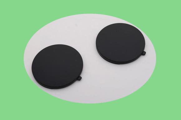 Rear seat ash tray side cover caps black color pair for vw golf jetta bora mk4 