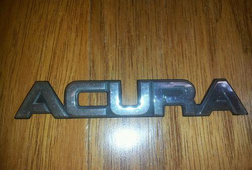 **acura badge oem integra 94-01 vigor rear trunk