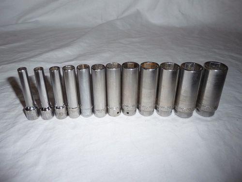Matco 1/4" deep 6pt metric 5-15mm 12pc