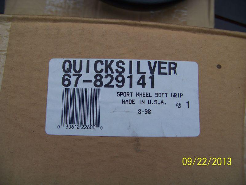 Quicksilver Soft Grip Boat Steering wheel, US $20.00, image 3