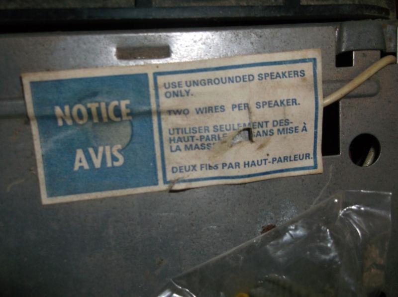 Vintage AC Delco GM Chevrolet Truck AM Car Radio, US $19.99, image 2