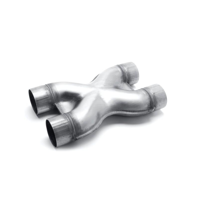Magnaflow 10792 tru-x; stainless steel crossover pipe